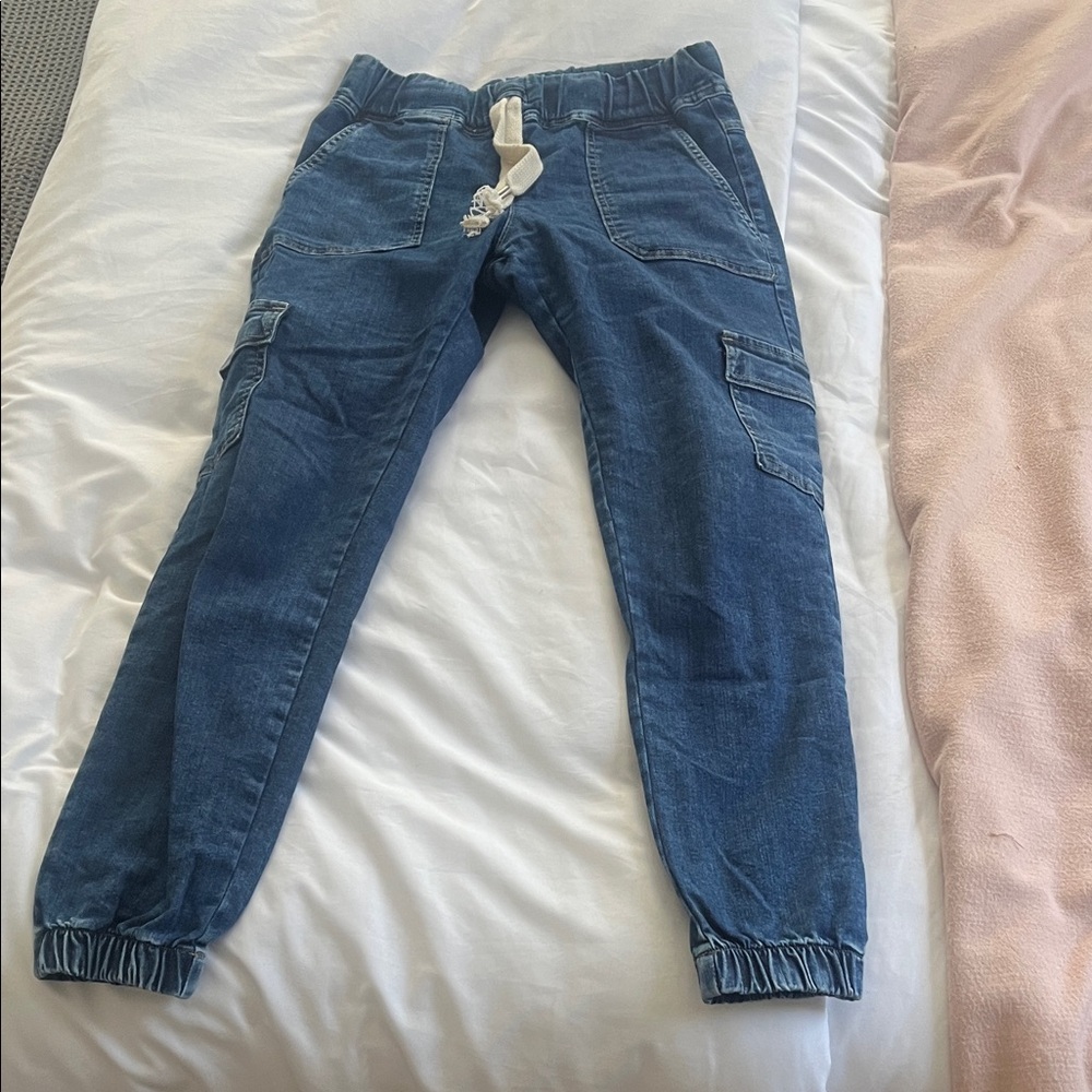Women's Flogg cargo draw string jeans
